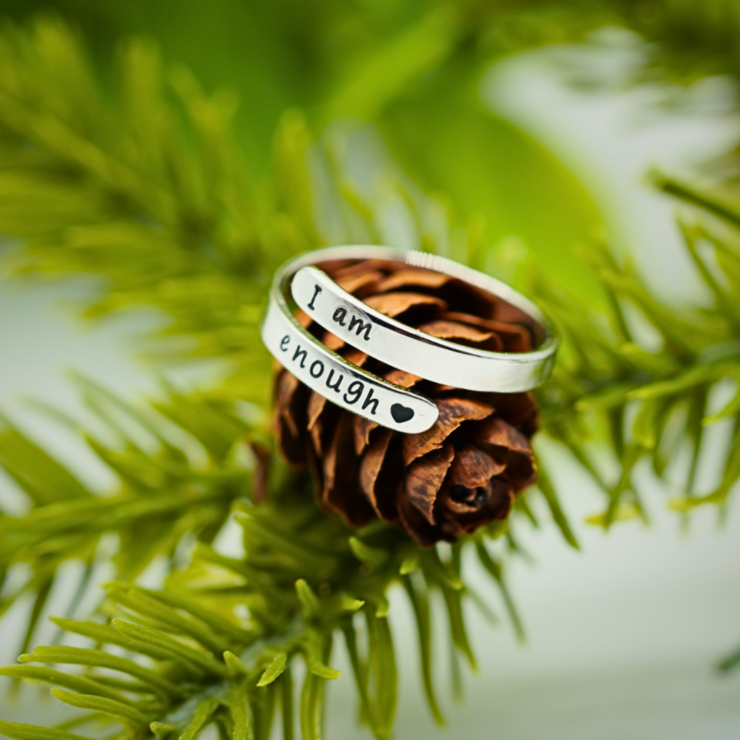 I Am Enough™ | Signature Affirmation Ring