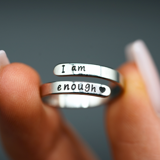 I Am Enough™ | Signature Affirmation Ring